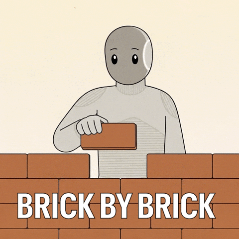 brick by brick
